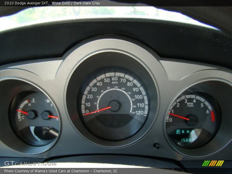 White Gold / Dark Slate Gray 2010 Dodge Avenger SXT