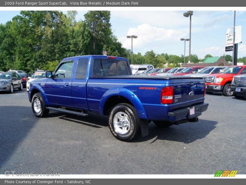  2009 Ranger Sport SuperCab Vista Blue Metallic
