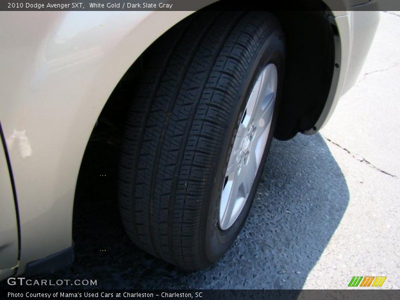 White Gold / Dark Slate Gray 2010 Dodge Avenger SXT