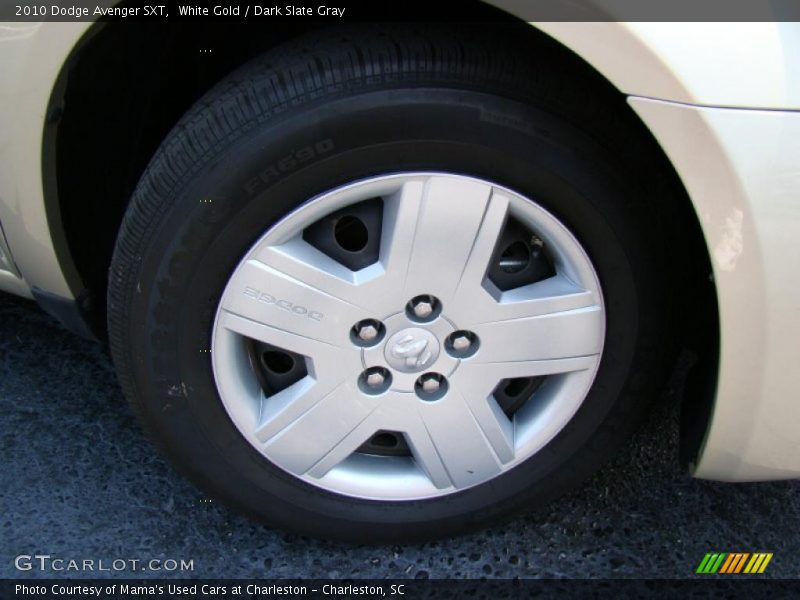 White Gold / Dark Slate Gray 2010 Dodge Avenger SXT