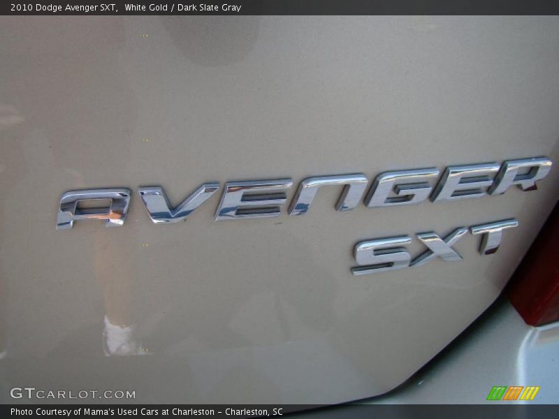 White Gold / Dark Slate Gray 2010 Dodge Avenger SXT