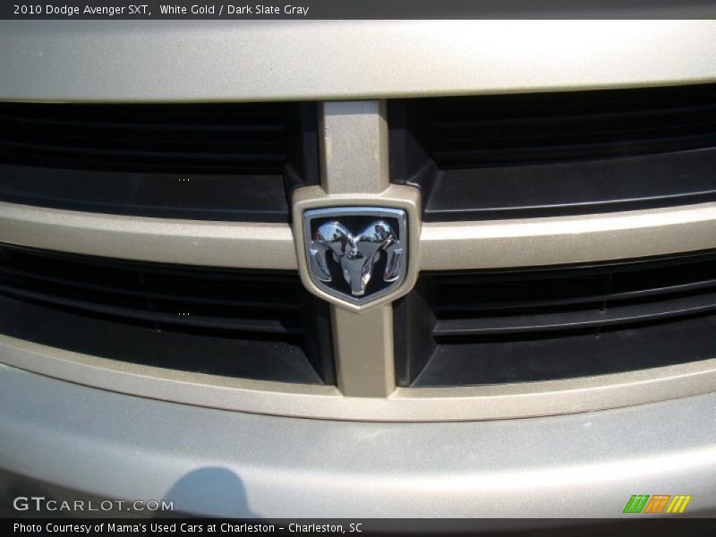 White Gold / Dark Slate Gray 2010 Dodge Avenger SXT