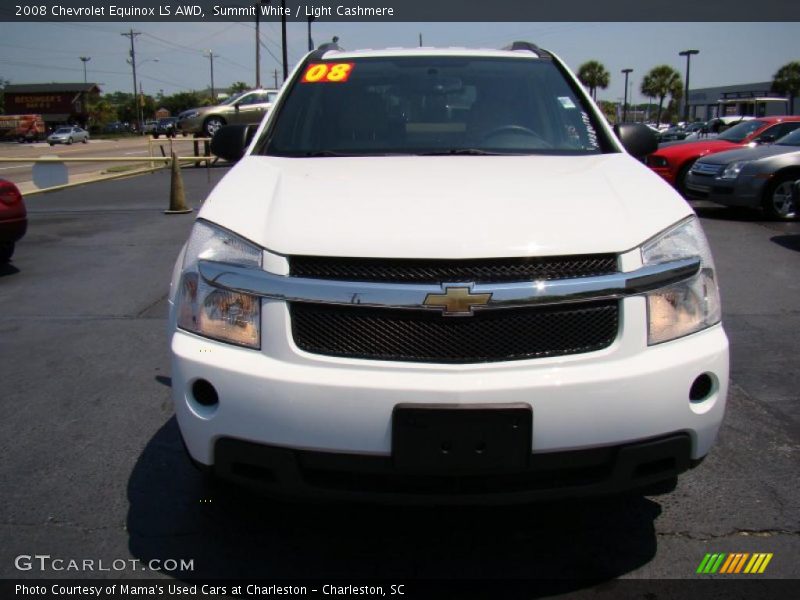 Summit White / Light Cashmere 2008 Chevrolet Equinox LS AWD