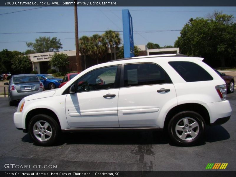 Summit White / Light Cashmere 2008 Chevrolet Equinox LS AWD
