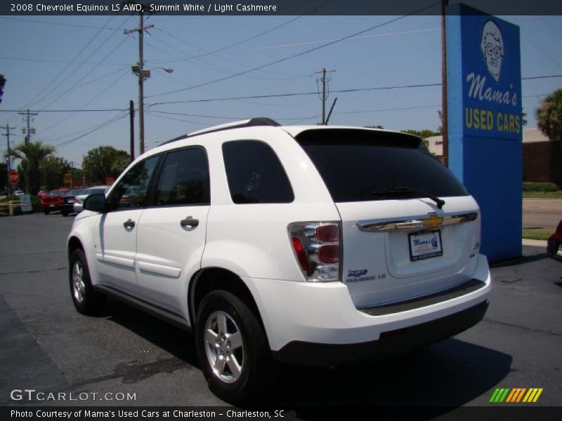 Summit White / Light Cashmere 2008 Chevrolet Equinox LS AWD