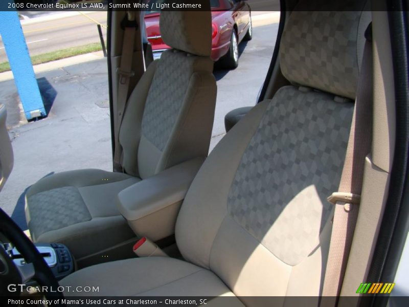 Summit White / Light Cashmere 2008 Chevrolet Equinox LS AWD