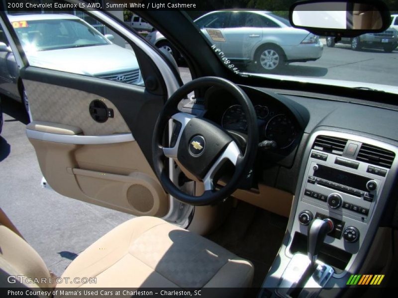 Summit White / Light Cashmere 2008 Chevrolet Equinox LS AWD