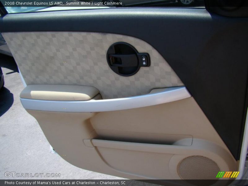Summit White / Light Cashmere 2008 Chevrolet Equinox LS AWD
