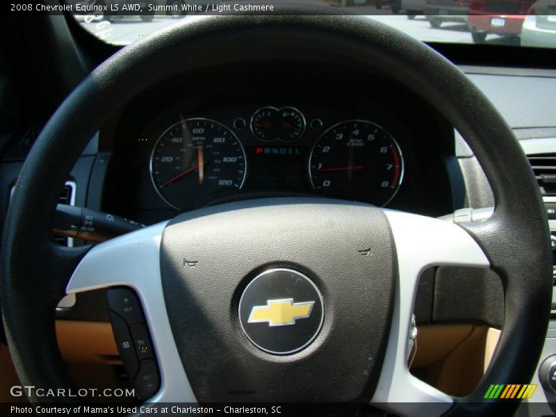 Summit White / Light Cashmere 2008 Chevrolet Equinox LS AWD