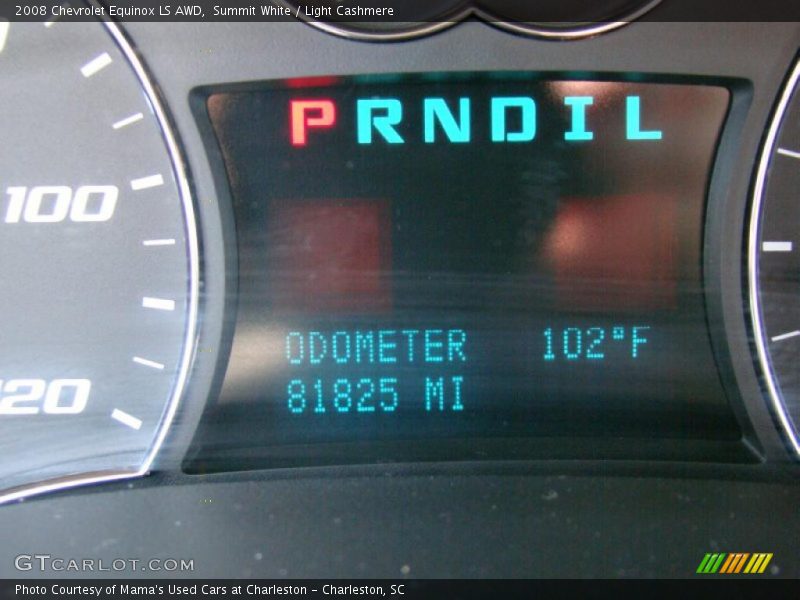 Summit White / Light Cashmere 2008 Chevrolet Equinox LS AWD