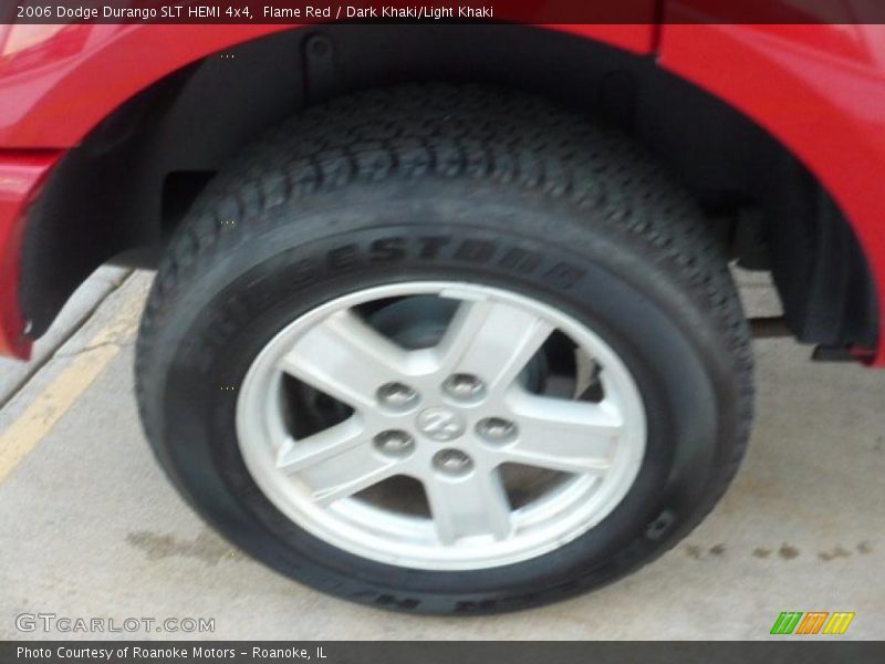 Flame Red / Dark Khaki/Light Khaki 2006 Dodge Durango SLT HEMI 4x4