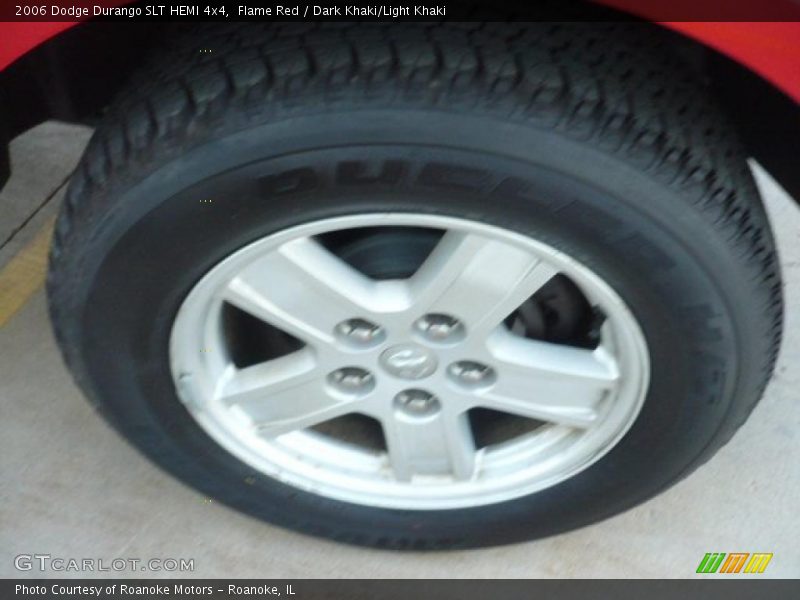 Flame Red / Dark Khaki/Light Khaki 2006 Dodge Durango SLT HEMI 4x4