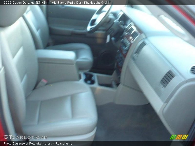 Flame Red / Dark Khaki/Light Khaki 2006 Dodge Durango SLT HEMI 4x4