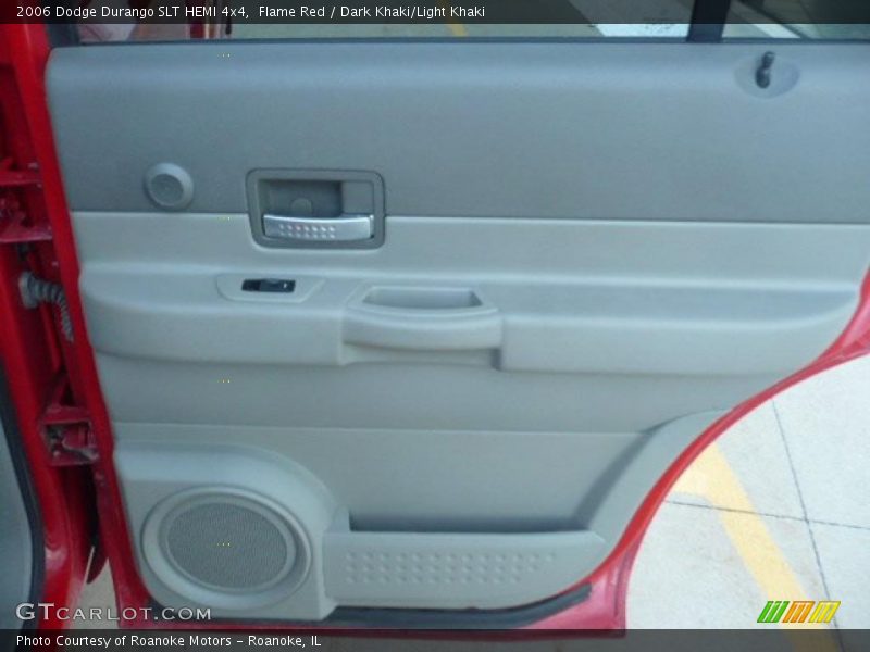 Flame Red / Dark Khaki/Light Khaki 2006 Dodge Durango SLT HEMI 4x4