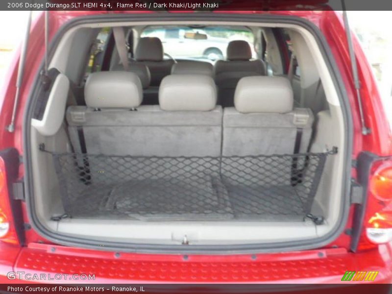 Flame Red / Dark Khaki/Light Khaki 2006 Dodge Durango SLT HEMI 4x4