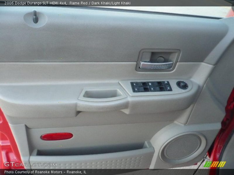 Flame Red / Dark Khaki/Light Khaki 2006 Dodge Durango SLT HEMI 4x4