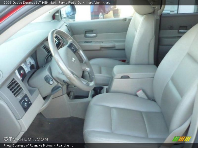 Flame Red / Dark Khaki/Light Khaki 2006 Dodge Durango SLT HEMI 4x4