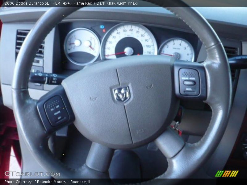 Flame Red / Dark Khaki/Light Khaki 2006 Dodge Durango SLT HEMI 4x4