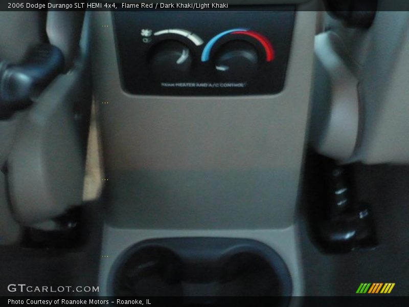 Flame Red / Dark Khaki/Light Khaki 2006 Dodge Durango SLT HEMI 4x4