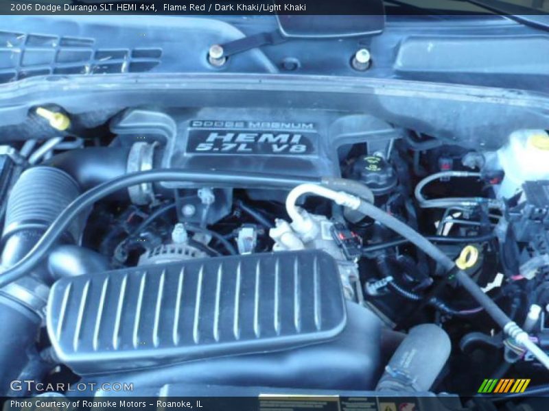 2006 Durango SLT HEMI 4x4 Engine - 5.7 Liter HEMI OHV 16V V8