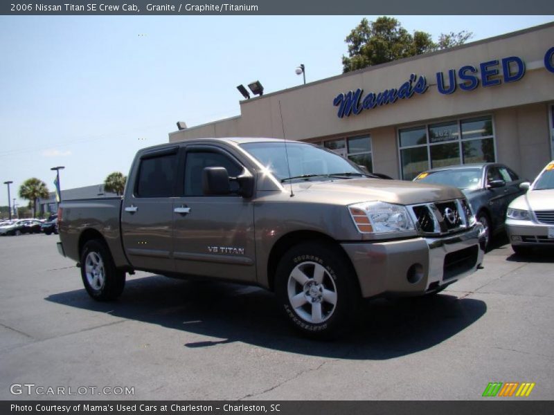 Granite / Graphite/Titanium 2006 Nissan Titan SE Crew Cab