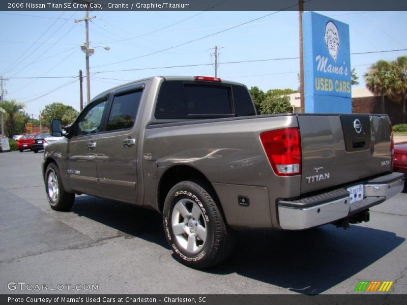 Granite / Graphite/Titanium 2006 Nissan Titan SE Crew Cab