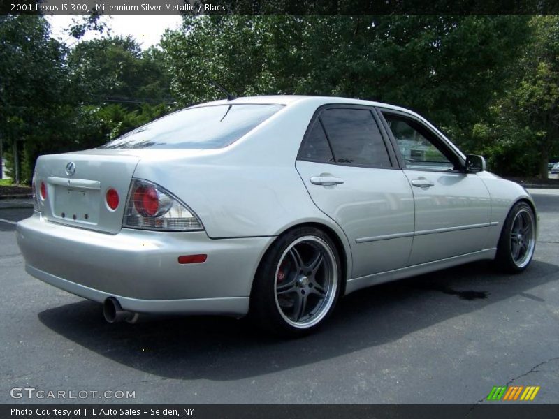 Millennium Silver Metallic / Black 2001 Lexus IS 300