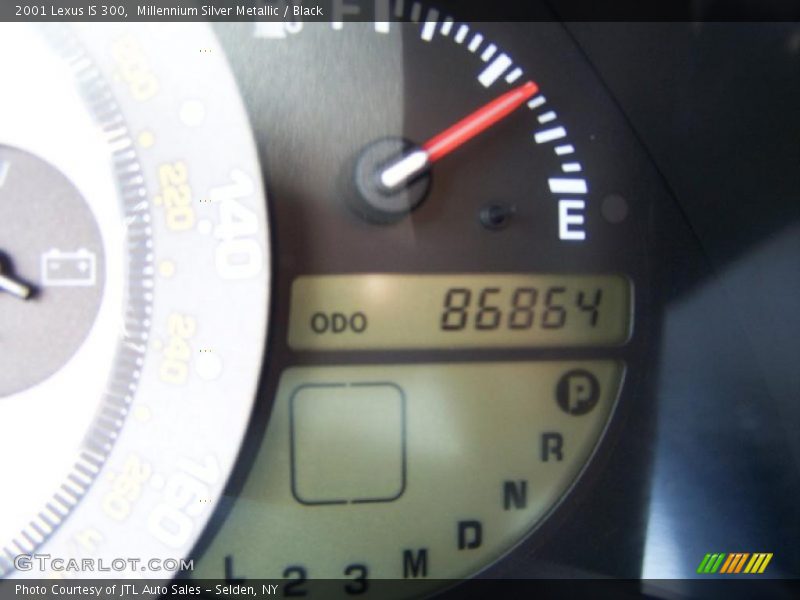 Millennium Silver Metallic / Black 2001 Lexus IS 300