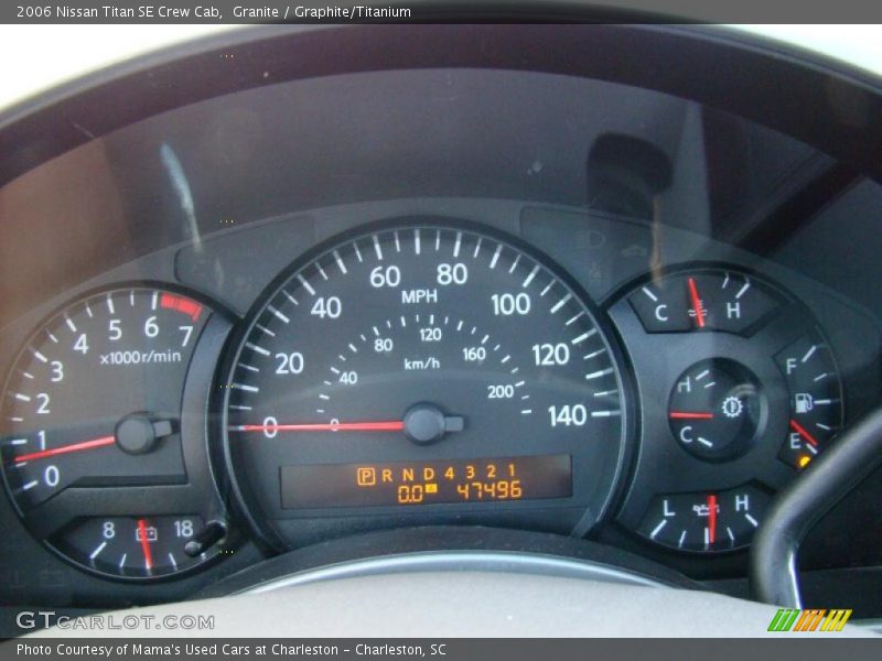 Granite / Graphite/Titanium 2006 Nissan Titan SE Crew Cab