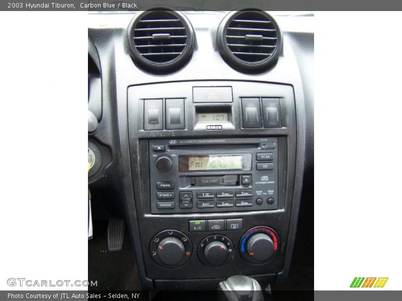 Controls of 2003 Tiburon 