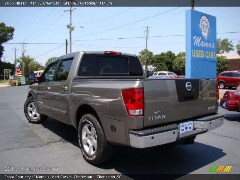 Granite / Graphite/Titanium 2006 Nissan Titan SE Crew Cab