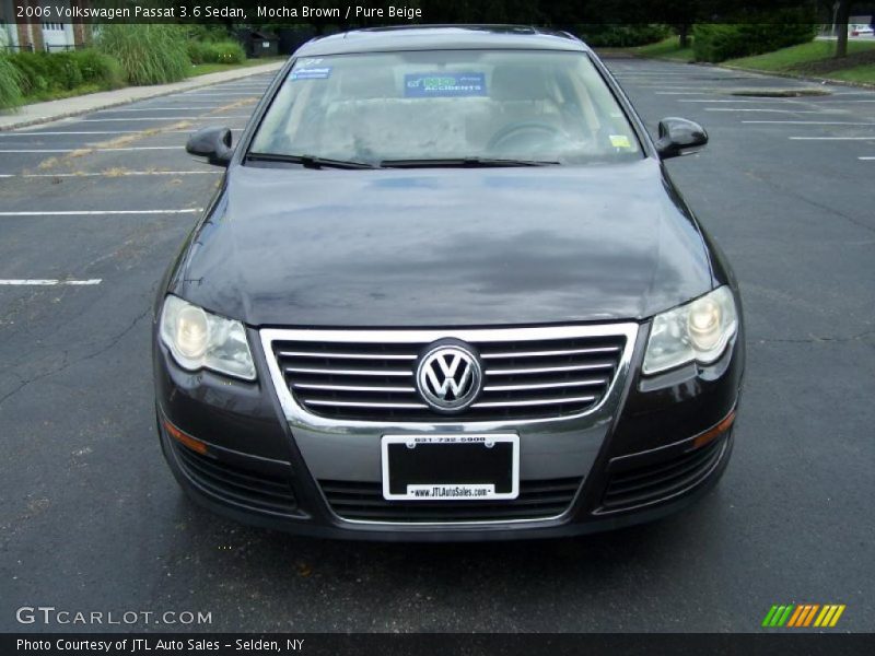 Mocha Brown / Pure Beige 2006 Volkswagen Passat 3.6 Sedan