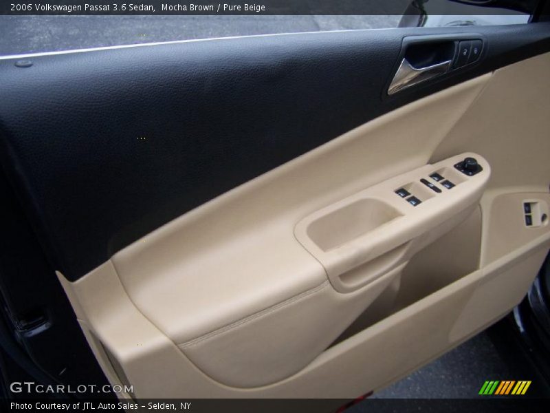Mocha Brown / Pure Beige 2006 Volkswagen Passat 3.6 Sedan