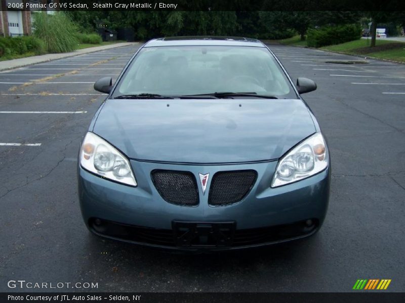 Stealth Gray Metallic / Ebony 2006 Pontiac G6 V6 Sedan