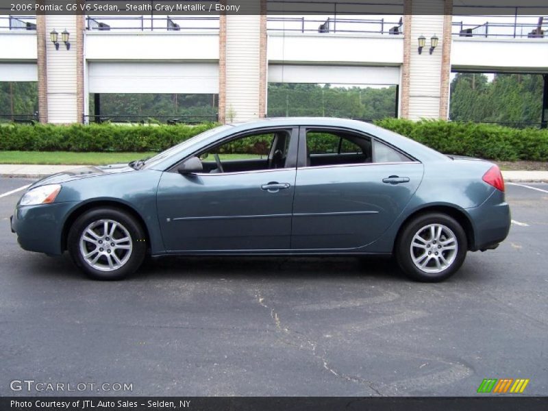 Stealth Gray Metallic / Ebony 2006 Pontiac G6 V6 Sedan