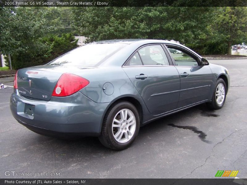 Stealth Gray Metallic / Ebony 2006 Pontiac G6 V6 Sedan