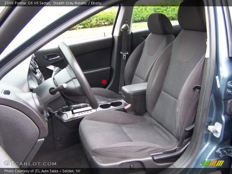 Stealth Gray Metallic / Ebony 2006 Pontiac G6 V6 Sedan