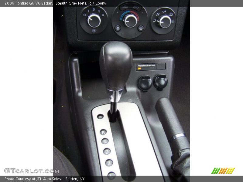 Stealth Gray Metallic / Ebony 2006 Pontiac G6 V6 Sedan