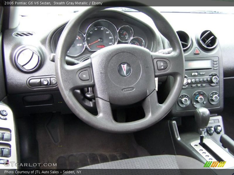 Stealth Gray Metallic / Ebony 2006 Pontiac G6 V6 Sedan