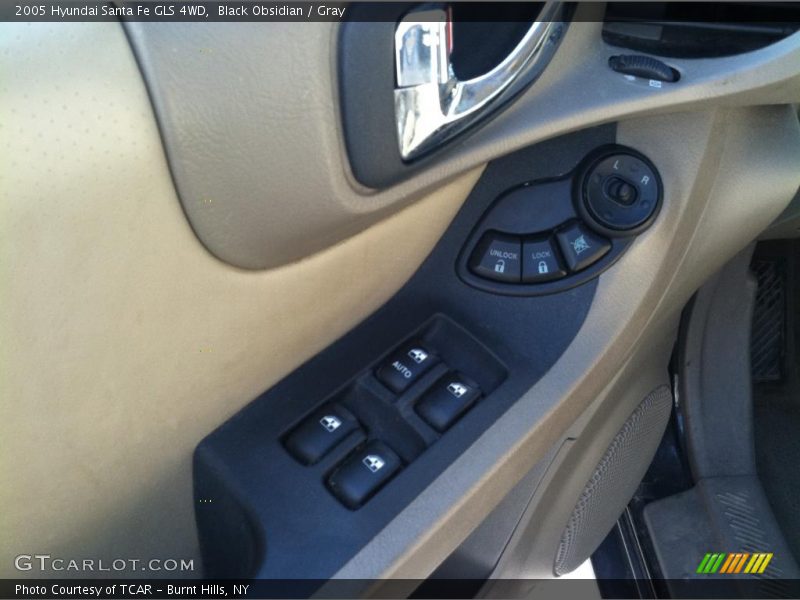 Black Obsidian / Gray 2005 Hyundai Santa Fe GLS 4WD