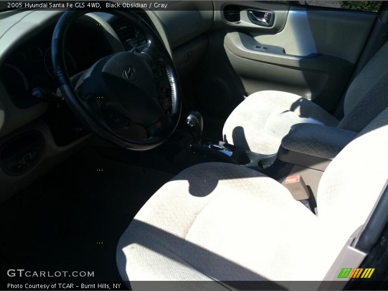 Black Obsidian / Gray 2005 Hyundai Santa Fe GLS 4WD