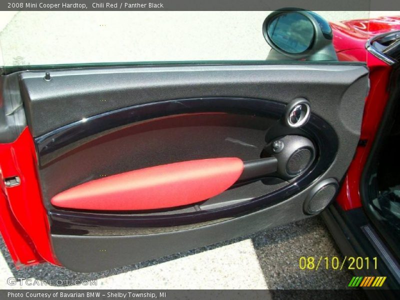 Chili Red / Panther Black 2008 Mini Cooper Hardtop