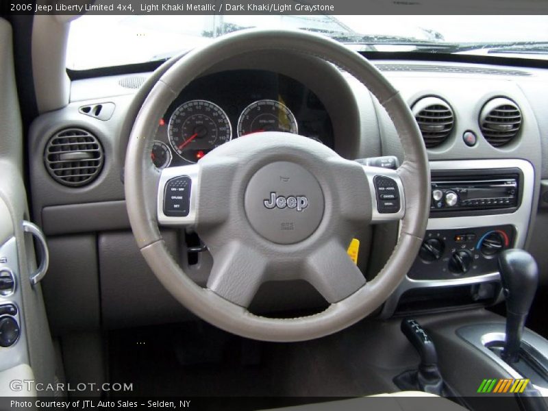 Light Khaki Metallic / Dark Khaki/Light Graystone 2006 Jeep Liberty Limited 4x4