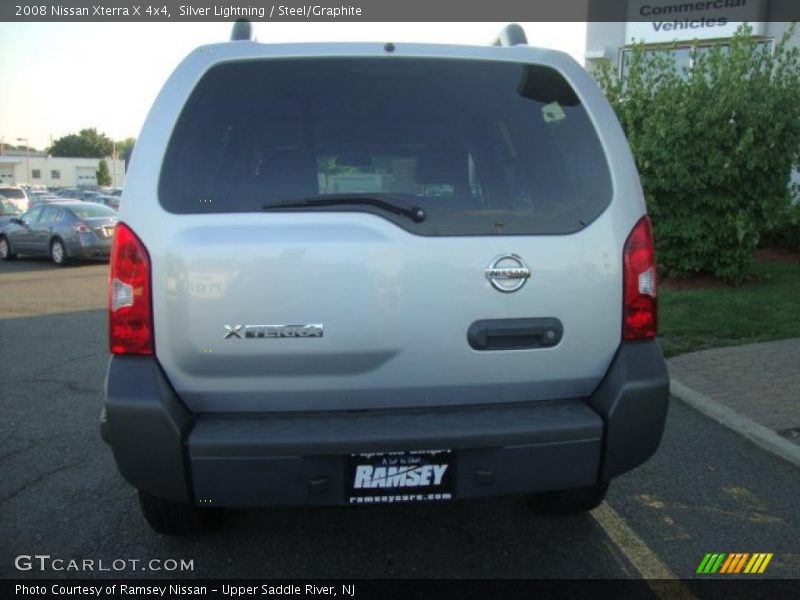 Silver Lightning / Steel/Graphite 2008 Nissan Xterra X 4x4