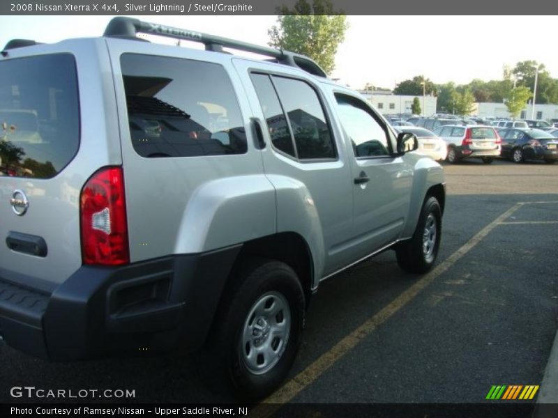 Silver Lightning / Steel/Graphite 2008 Nissan Xterra X 4x4