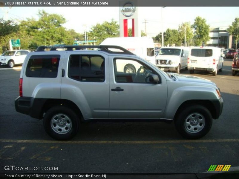 Silver Lightning / Steel/Graphite 2008 Nissan Xterra X 4x4