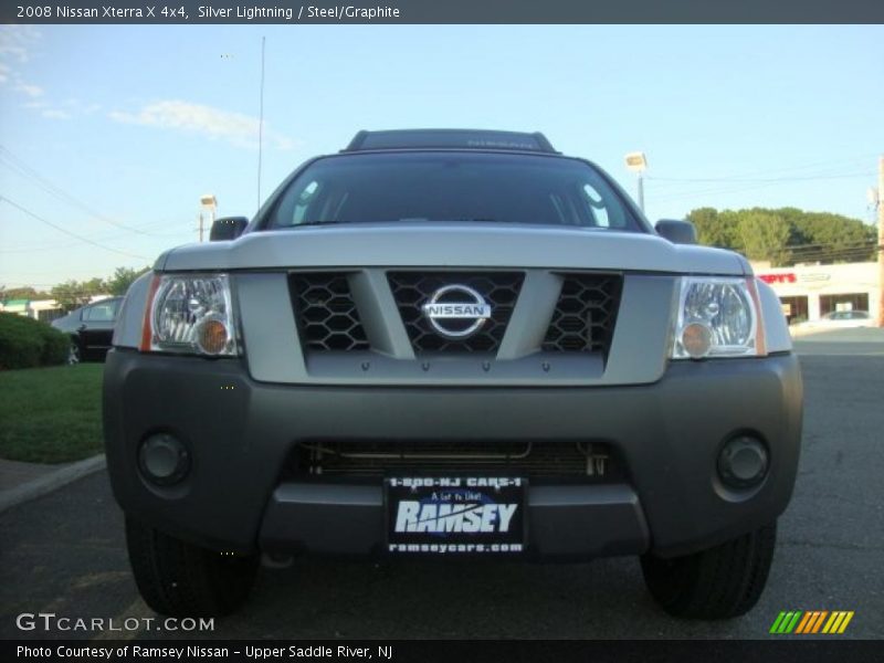 Silver Lightning / Steel/Graphite 2008 Nissan Xterra X 4x4