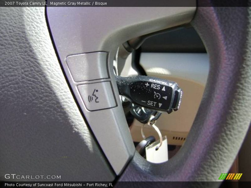 Magnetic Gray Metallic / Bisque 2007 Toyota Camry LE
