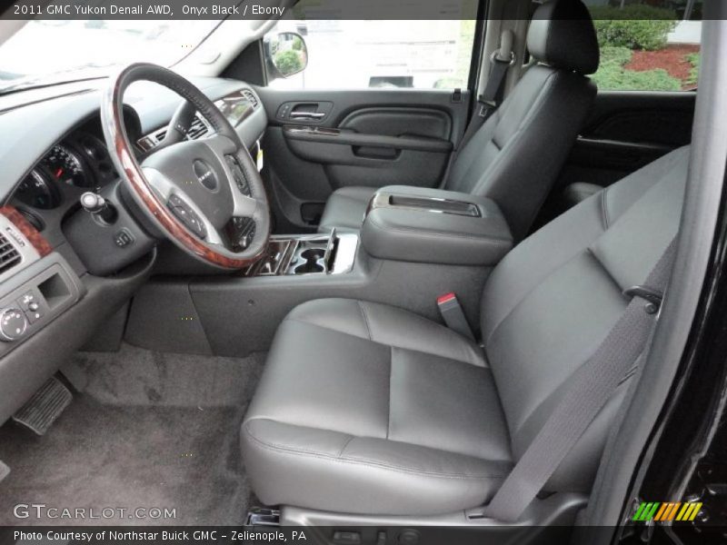 Onyx Black / Ebony 2011 GMC Yukon Denali AWD