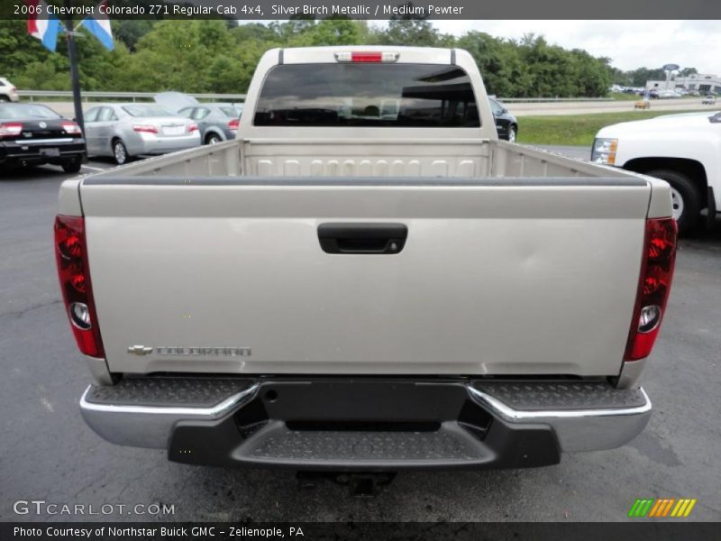 Silver Birch Metallic / Medium Pewter 2006 Chevrolet Colorado Z71 Regular Cab 4x4